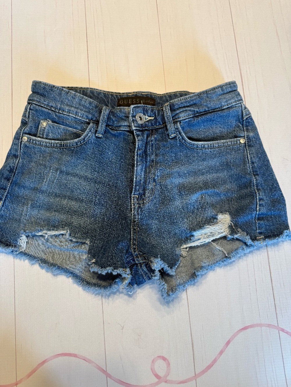 Guess Los Angeles Jean Shorts Size 26